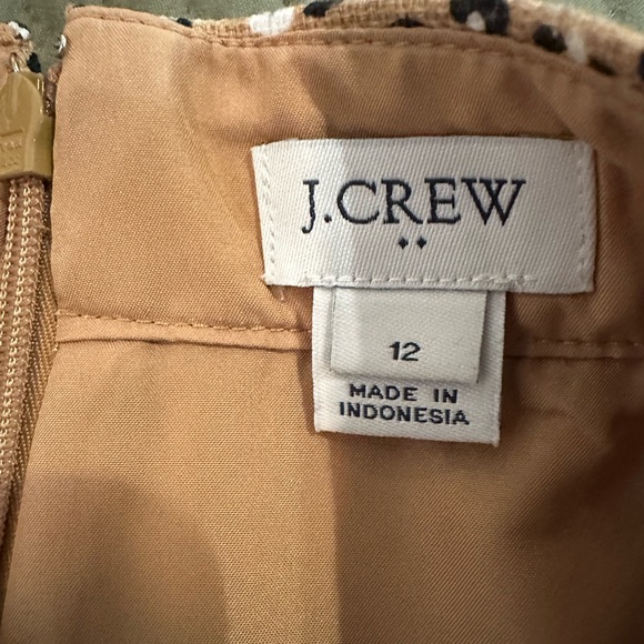 Jcrew animal print skirt - Picture 6 of 9